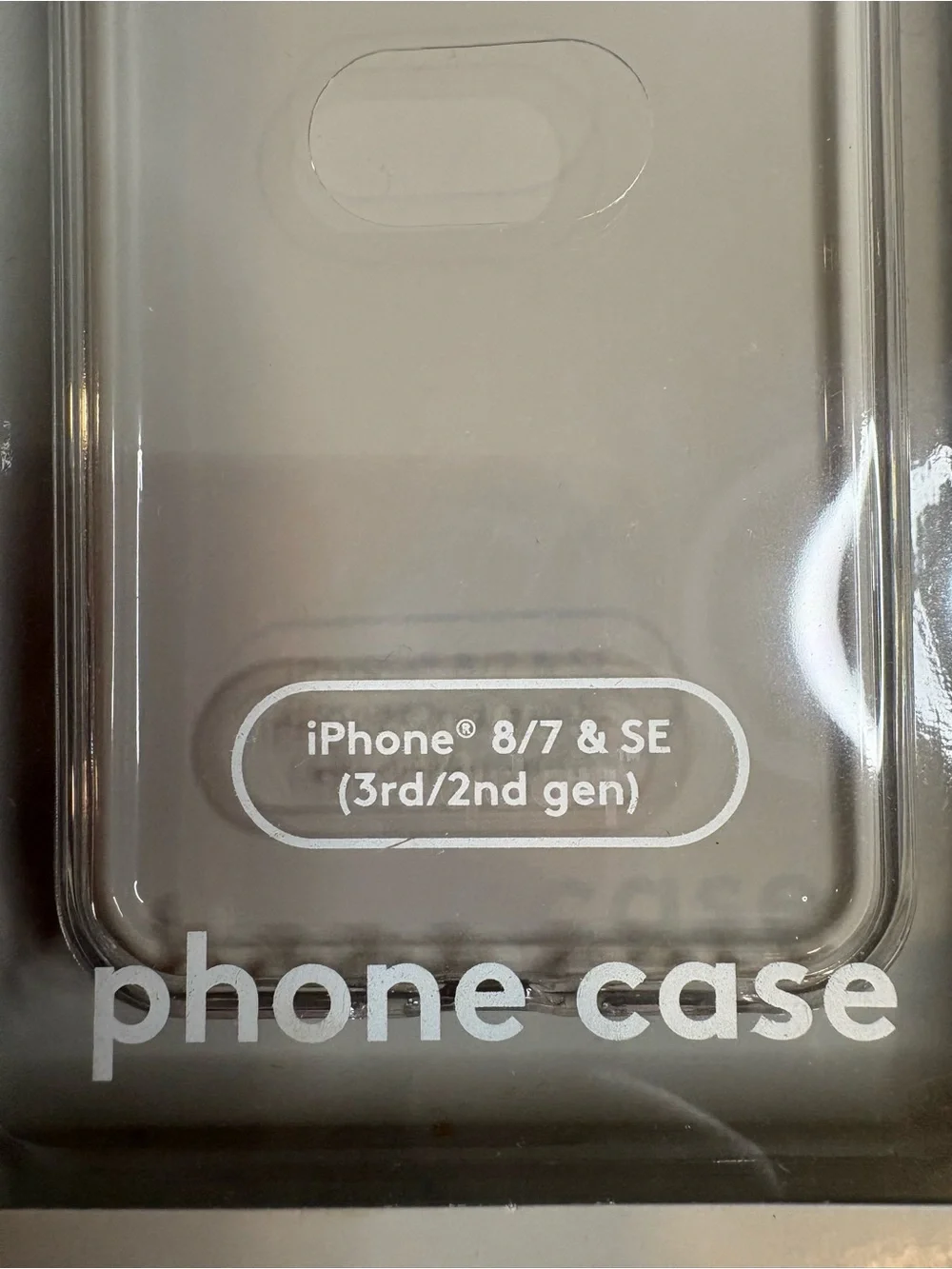 Heyday Clear Mirror iPhone 8/7/SE (2nd & 3rd Gen) Phone Case NWT